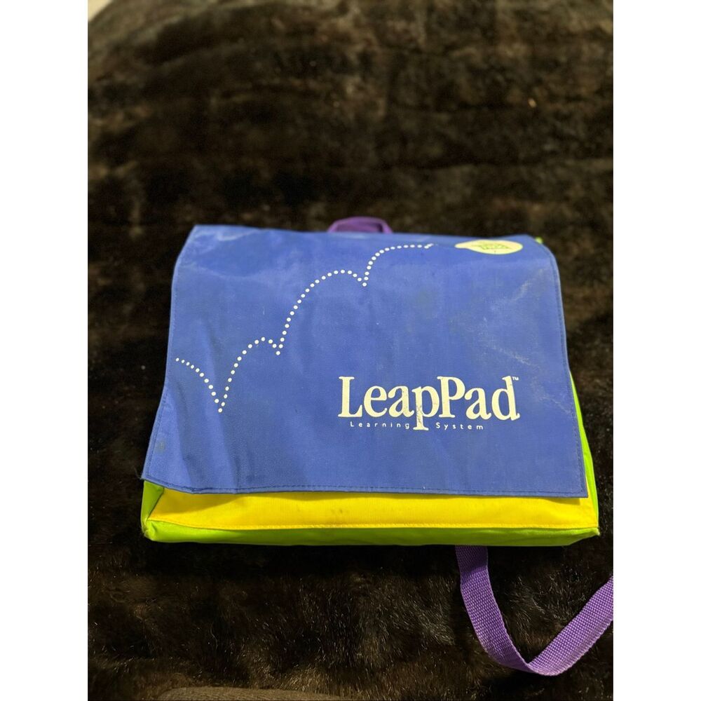 Leapfrog Leappad‎ Learning Game Console System Kids Tablet backpack , books,